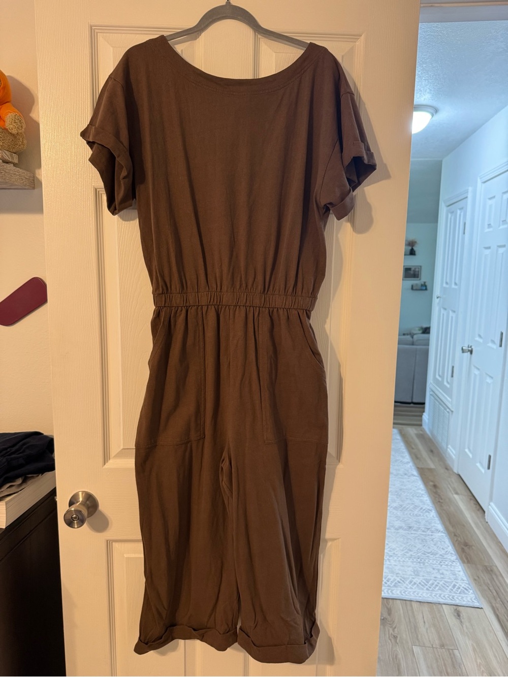 Free People Brown Jumpsuit